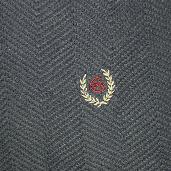 🔵 Chaps Ralph Lauren 👕 Embroidered Crest Knit Sweater – L - Picture 4 of 4